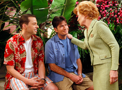 Jon Cryer, Charlie Sheen, Holland Taylor, Two and a Half Men Jon Cryer, Charlie Sheen, Holland Taylor, Two and a Half Men